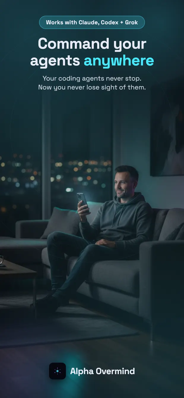 Command your agents anywhere